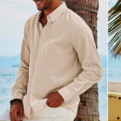La camisa de lino para hombre que no vas a quitarte este verano
