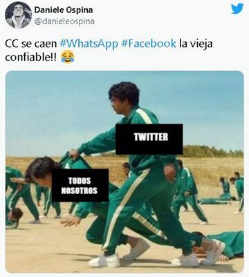 Los memes más divertidos de la caída de WhatsApp, Facebook e Instagram