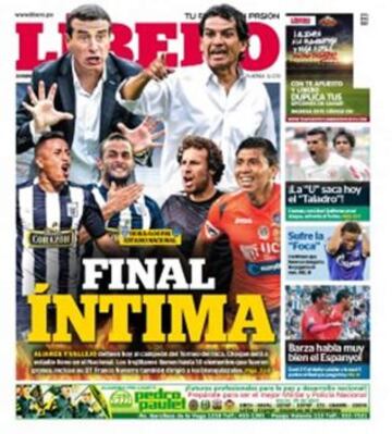 Portadas de la prensa deportiva