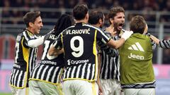 La Juventus se plantó en San Siro para enfrentar al Milan en la Serie A y se quedaron con los 3 puntos; una tarjeta roja lo condicionó todo.