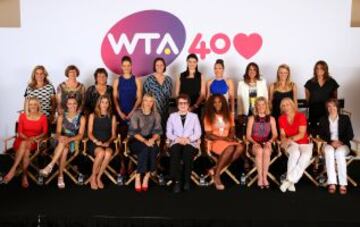 La Asociación de Mujeres Tenistas conmemora este año cuatro décadas de trabajo y buenos resultados en el mundo profesional del tenis femenino.