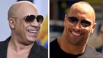 Vin Diesel y Dwayne Johnson.