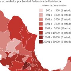 Mapa y casos de coronavirus en México por estados hoy 24 de junio