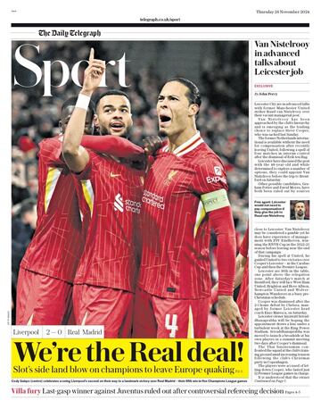 "Mbappé se hunde": las portadas de la prensa tras la derrota del Madrid