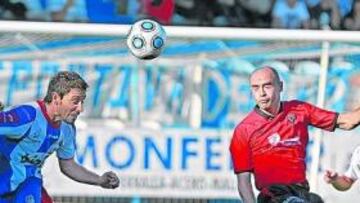 <b>NERVIOS AL FINAL. </b>Bercianos y mirandeses firmaron las tablas pese al vibrante final de partido.