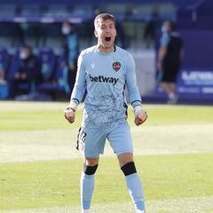 El Levante se reencuentra con la portería a cero 139 días después