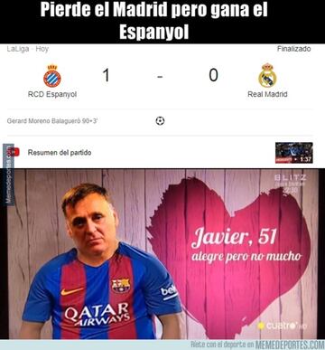 Los memes de la derrota del Real Madrid ante el Espanyol