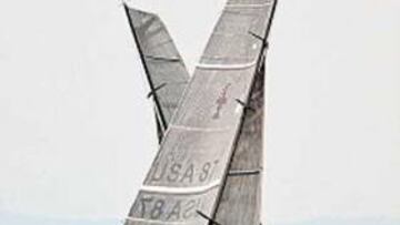 <b>ORACLE, SEGUNDO. </b>El BMW Oracle sólo cedió ante el Alinghi.