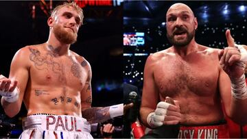 Jake Paul y Tyson Fury apuestan $1 millón de dólares por la pelea del youtuber ante Tommy Fury