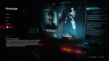 Resident Evil Resistance: Nicholai y Némesis llegan al juego