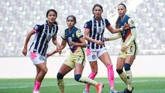 Rayadas y América empatan en la fecha 15 de la Liga MX Femenil