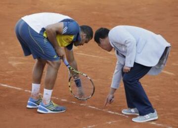 Las mejores imágenes de las semifinales Djokovic-Nadal y Ferrer-Tsonga