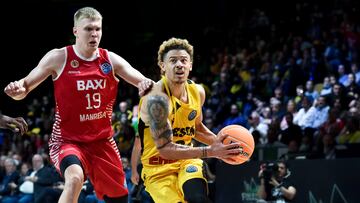 06/05/22 BALONCESTO BASKET  
FINAL FOUR CHAMBIONS LEAGUE BILBAO 2022 
RIESEN LUDWIGSBURG - BAXI MANRESA  
ELIAS VALTONEN  JONAH RADEBAUGH