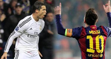 Cristiano y Messi llevan su pulso a Champions: empate a 75 goles