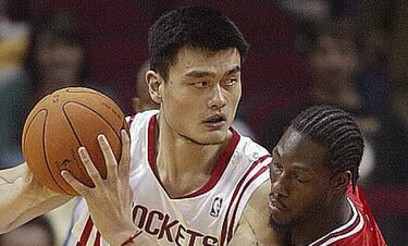 Yao Ming, esta vez sí