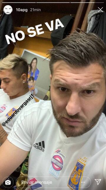 Gignac sobre Eduardo Vargas: “No se va”