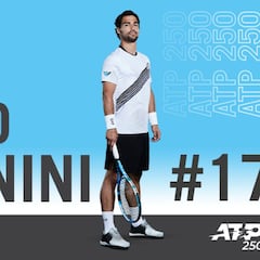 Fabio Fognini, 17º del mundo, jugará el Andalucía Open