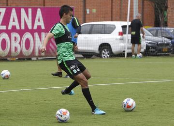 Atlético Nacional trabaja para seguir líder de la Liga Águila. Prepara su próximo juego, ante Bucaramanga.