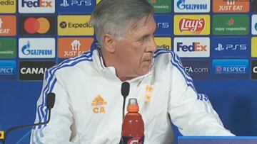 La actitud en la sala de prensa que no le gustó nada a Ancelotti