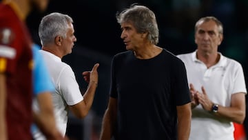 Pellegrini, durante un duelo ante la Roma.