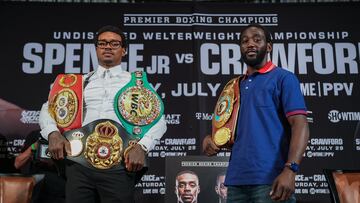 Errol Spence y Terence Crawford.