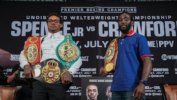 Errol Spence y Terence Crawford.