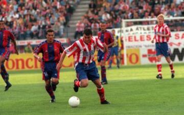 10 de mayo de 1998. Vieri anotó dos tantos en la goleada del Atlético de Madrid por 5-2.