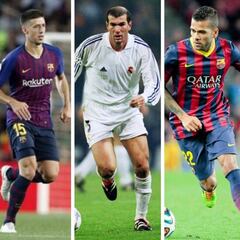El once más caro de la historia de los Clásicos: Zidane, Alves...
