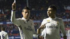 Zidane apuesta por James ante Napoli en Champions