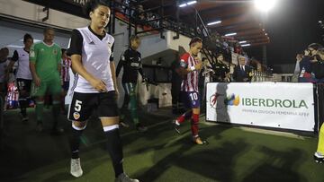 Atl&eacute;tico y Valencia se miden en la Copa de la Reina.