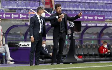 Nelson Vivas segundo entrenador del Valladolid y Simeone 
