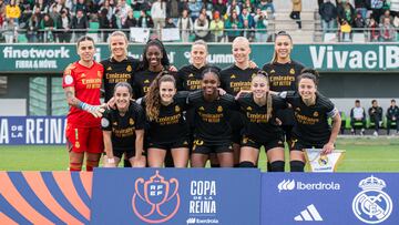 Real Madrid en los octavos de final de la Copa de la Reina.