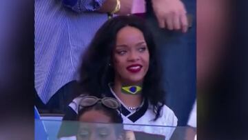 ¿Es Rihanna?: la fanática de Brasil que la rompe en el Mundial de Qatar