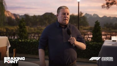 F1 2021 presenta a los protagonistas de Braking Point, su modo historia