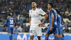 Ceballos se lamenta por una ocasi&oacute;n perdida.