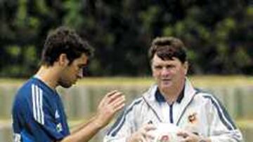 Camacho, junto a Raúl.