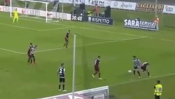 El doble caño con giro más humillante patentado por Orsolini