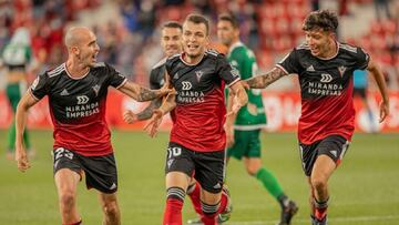 Resumen y goles del Mirandés 2 - Amorebieta 0; LaLiga SmartBank