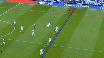 El VAR concedió el gol de Jesé previamente anulado por fuera de juego