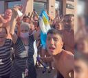 ¡Ya es un talismán! La ‘Abuela’ vuelve a festejar el triunfo de Argentina ante Croacia