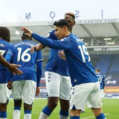 Calvert-Lewin, maravillado con la calidad y el aporte de James