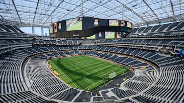 General View Stadium during the game Panama vs Mexico (Mexican National team), corresponding Great final of the CONCACAF Gold Cup 2023, at SoFi Stadium, on July 16, 2023.

<br><br>

Vista General del Estadio durante el partido Panama vs Mexico (Seleccion Nacional Mexicana), correspondiente a la Gran Final de la Copa Oro de la CONCACAF 2023, en el SoFi Stadium, el 16 de Julio de 2023.