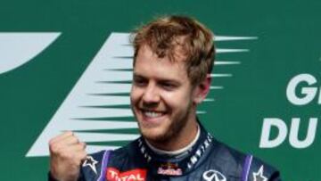 El piloto alem&aacute;n de Red Bull Sebastian Vettel.