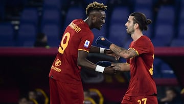 La explosión de Abraham en la Roma retrata al Chelsea y a Lukaku