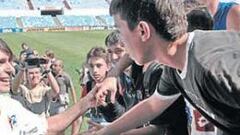 El Zaragoza presentó ayer a Ayala y fichó a Pavón