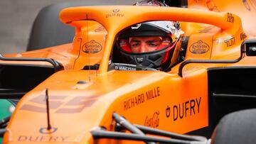 Carlos Sainz (McLaren MCL35). Spa-Francorchamps, Bélgica. F1 2020.