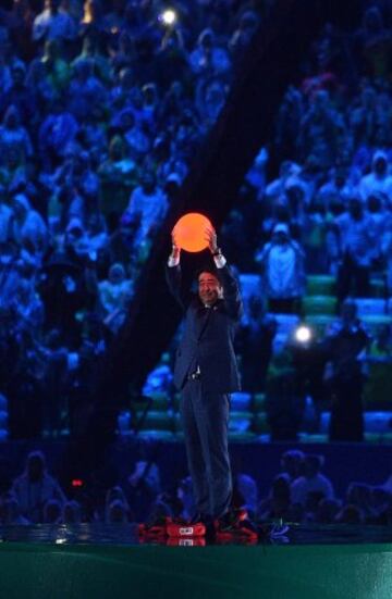 Riveros lideró a Chile en la ceremonia de Clausura