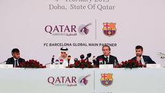 El Bar&ccedil;a, si no hay novedades, deja el patrocinio de Qatar.