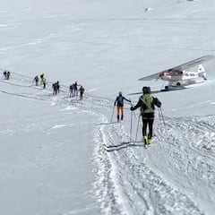 Denuncian una avioneta por poner en peligro a varios esquiadores
