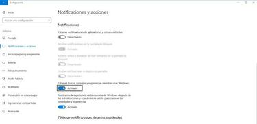 Cómo elegir las notificaciones más importantes de Windows 10